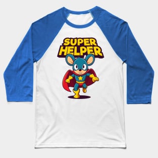 Mom and Dad's Super Helper Baseball T-Shirt